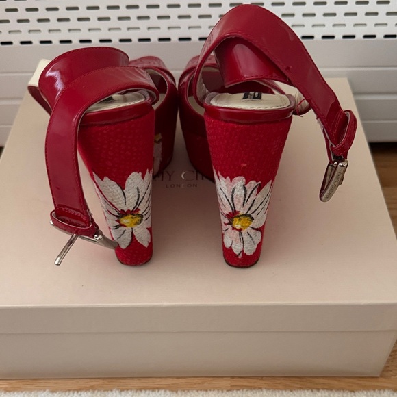 Dolce and Gabbana Red Patent Leather Pumps | Mercari Dolce & Gabbana Red Patent Platform Heels